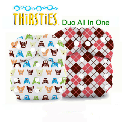 thirsties duo snaps all in one aio cloth diaper size 1 choose diaper size