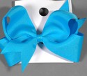 Finishing Touches Hairbow A4 Barrette 328 Island Blue Medium Twist