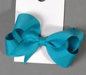 Finishing Touches Hairbow A1 Clip 343-Tornado Blue Small