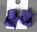 Finishing Touches Hairbow A1 Clip 350-Royal Blue Small