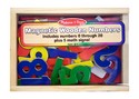 0449  Magnetic Wooden Numbers in a Box by Melissa & Doug
