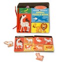 4591 Wooden Magnetic Animal Puzzle Book by Melissa & Doug