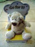 H7116 Bear Your Soul Bear Go For It! by Ganz