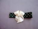 Ellen Rubinson Clip Dark Green Size 1.75" Long NEW