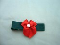 Ellen Rubinson Clip Dark Green Size 1.75" Long