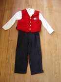 B T Kids Size 4T Boy Formal & Holiday Wear 3 Pc Suit