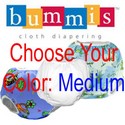 Bummis Medium Cloth Training Pants: Choose Color/Print