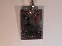 #1 Gymnast Sports Charm (Engravable) for Bracelets by Ganz