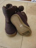 Faded Glory Girls Size Youth-3 Boots Brown