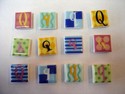 EJ6977 Ceramic Letter Q Magnets by Ganz