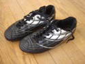 Franklin Size Youth-5 Black Soccer Cleats Sport Shoes