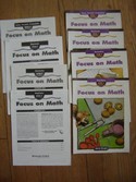 Focus On Math - Geometry,Decimals, Fractions, Ratios / %'s