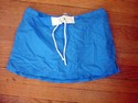 Beach Native Size 16-r Blue Swimwear Swimsuit Skirt Cover Up