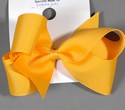 Finishing Touches Hair Bow A4 Clip 660 Yellow Gold Medium Twist
