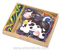 3781 Lace & Trace Farm by Melissa & Doug