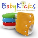 BabyKicks 3G Bumboo One Size Snap Cloth Pocket Diapers: Choose Colors