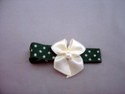 Ellen Rubinson Clip Dark Green Size 1.75" Long NEW