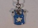 Blue Shirt with Star Charm for Bracelets by Ganz