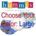 Bummis Large Cloth Training Pants: Choose Color/Print