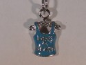 Blue Shirt "Life's A Beach" Charm for Bracelets by Ganz