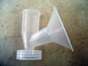 Ameda Purely Yours Breast Pump Body & Flange (Horn) Replacement