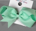 Finishing Touches Hairbow A4 Barrette 530-Mint Medium