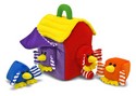 3039 Bird House Shape Sorter First Play Plush by Melissa & Doug