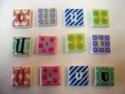 EJ6981 Ceramic Letter U Magnets by Ganz