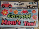 Magnetic Car Art Carpool Mom by GANZ Personalize Your Car!