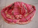Pink Plaid Size 12m Hat Girl Spring/Summer Hats