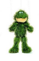H6105 10"  Frog Marionette String Puppet by Ganz
