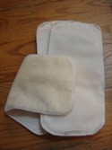 BumGenius Set of 3 Stay Dry Diaper Doublers- Microfiber