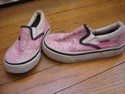 AirWalk Size Kids-8.5 Pink Slip-on Shoes