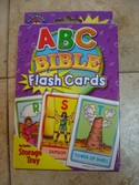Playmore Waldman ABC Bible Flash Cards Used