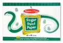 2 Finger Paint Paper Pads (12"X18") Melissa & Doug NEW