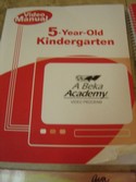 A Beka 5- Year Old Kindergarten Video Manual