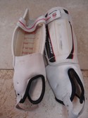 SGPS Guard Size Youth Small White Shin Guard's Soccer Gear Used