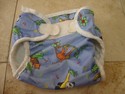 Bummis Diaper Cover Sized Medium 15-30lbs Cloth Diapers Used