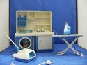 Barbie Vintage Washer Dryer Vacuum Iron Board Battery Operated