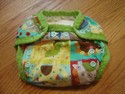 AI2 -Dino Print Cover & Insert Cloth Diapers Used