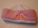 Care Bears Size 6m-9m White Pink Cheer Bear Fleece Hat USED