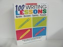 100 Writing Lessons Scholastic Used Grades 4-8 Writing Writing
