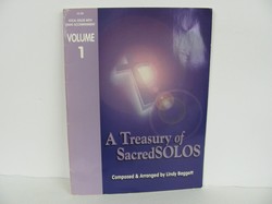 A Treasury of Sacred Solos New Song Used Volume 1 Music Music Performance Books