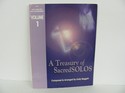 A Treasury of Sacred Solos New Song Used Volume 1 Music Voice