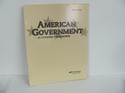 American Government Abeka Answer Key Used 12th Grade History History