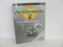 Arithmetic  2 Abeka Test Key Used 2nd Grade Mathematics Mathematics Textbooks