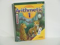 Arithmetic 1 Abeka Teacher Key  Used 2nd Edition Mathematics Mathematics