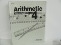 Arithmetic 4 Abeka Test Key Used 4th Grade Mathematics Mathematics Textbooks
