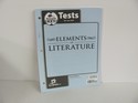 Elements of Literature BJU Press Test Key Used 10th Grade Literature Literature