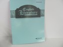 English Lit Abeka Answer Key Used 12th Grade Literature Literature